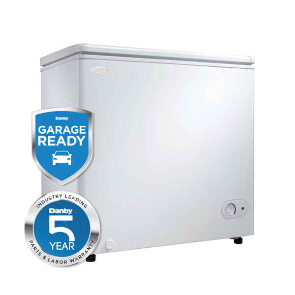 Danby 5.5 Cubic Feet cu. ft. Garage Ready Chest Freezer with Adjustable